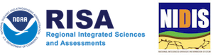 RISA logo & NIDIS logo