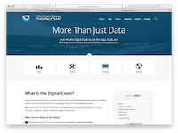 thumbnail of the NOAA Office for Coastal Management — Digital Coast website